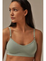 MY Топ женский TOP WITH CUP (1/50) (фисташковый)