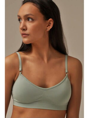 MY Топ женский TOP WITH CUP (1/50) (фисташковый)