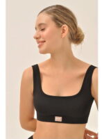 MY Топ на широких бретелях жен. хлопок DT201 (ночь (черный)