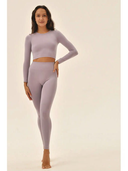 MY Топ женский CROP TOP MANICA LUNGA (1/72) (шторм) — изображение 2