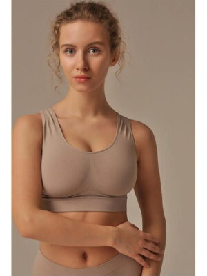 MY Топ женский TOP SHAPER SPALLA LARGA (1/50) (льняной)