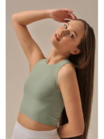 MY Топ женский TOP HALTER NECK (1/50) (фисташковый)