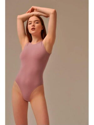 MY Боди женское BODY GIROCOLLO HALTER (1/68) (пыльная роза)