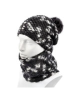 Женский комплект Чёрный One size