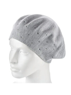 Женский берет Св.Серый One size