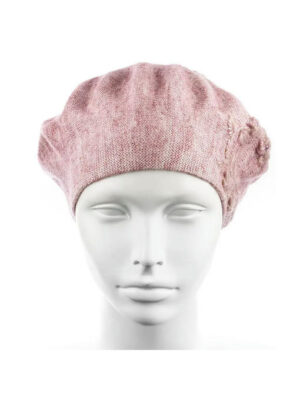 Женский берет Розовый One size
