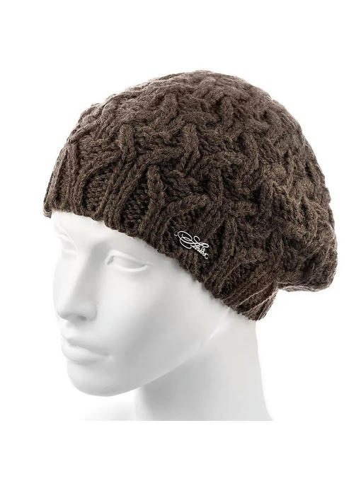 Женский берет Кофе One size