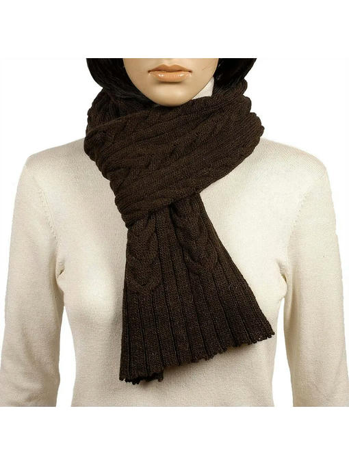 Женский шарф Махагон 22х145см