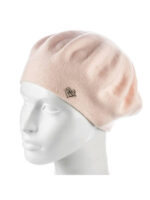 Женский берет Кремовый One size