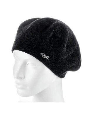 Женский берет Чёрный One size