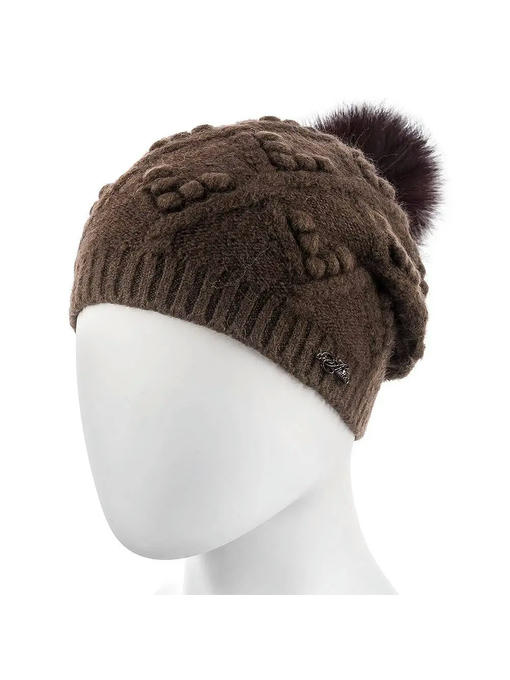 Женская шапка Шоколад One size