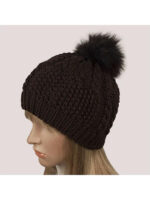 Женская шапка Махагон One size