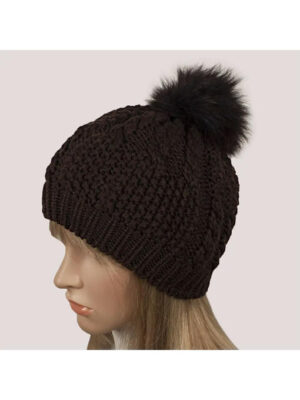 Женская шапка Махагон One size