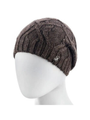 Женская шапка Кофе One size