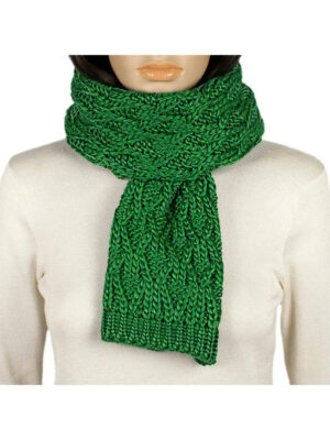 Женский шарф Изумруд 24х170см