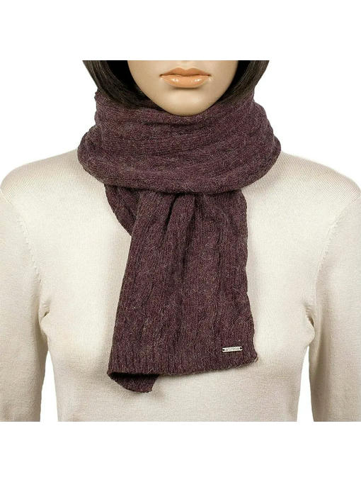 Женский шарф Каштан 20х150см