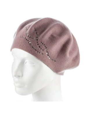 Женский берет Т.Пудра One size