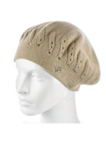 Женский берет Бежевый One size