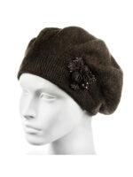 Женский берет Коричневый One size