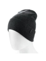 Молодежная шапка Чёрный Мулине One size