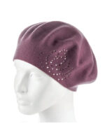 Женский берет Брусника One size