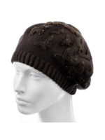 Женский берет Шоколад One size