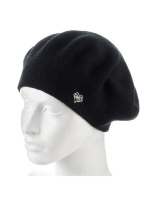 Женский берет Чёрный One size