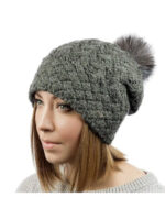 Женская шапка Графит One size