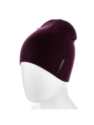 Молодежная шапка Бордо One size
