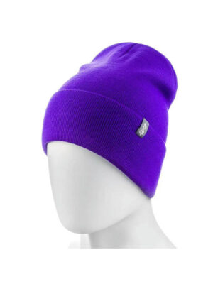 Молодежная шапка Фиолет One size
