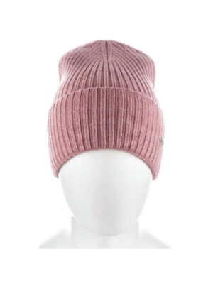 Молодежная шапка Розовый One size