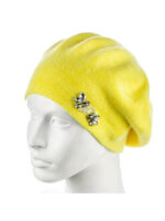 Женский берет Жёлтый One size