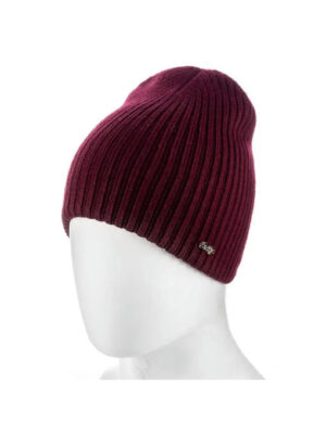 Молодежная шапка Бордо One size