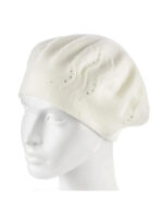 Женский берет Молоко One size