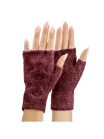 Женские митенки Бордо One size
