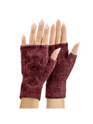 Женские митенки Бордо One size