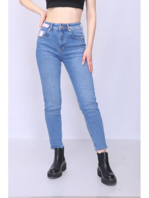 Джинсы "МОМ" Raw