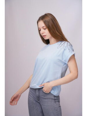 Футболка батал Caramel