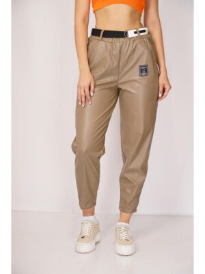 Брюки батал Caramel