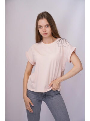 Футболка батал Caramel