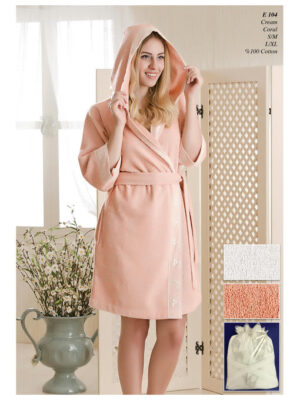 Халат махровый Rose bathrobe