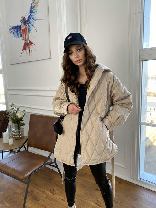 Стеганая куртка из плащевки — изображение 3