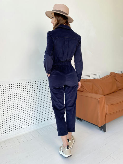 Комбинезон из гладкого микровельвета — изображение 6