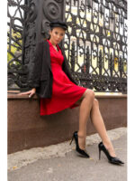 Жакет в тонкую полоску