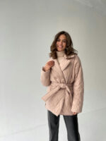 Норд all плащевка artic стёганная ромб куртка