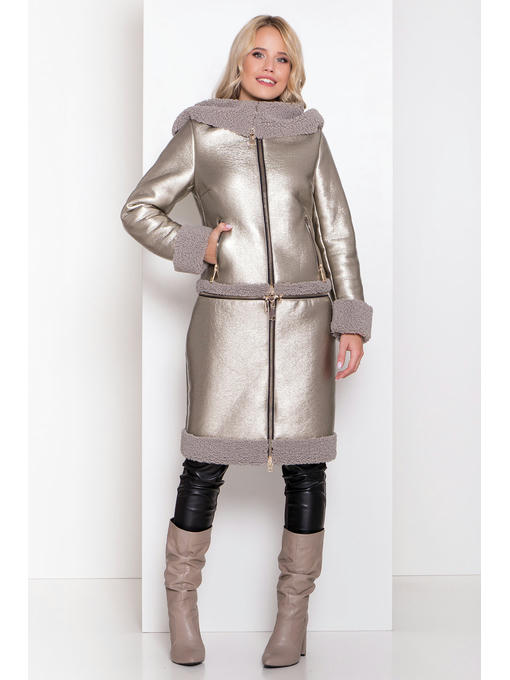 Дубленка-трансформер с регулируемой длиной — изображение 2