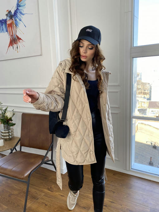 Стеганая куртка из плащевки — изображение 2