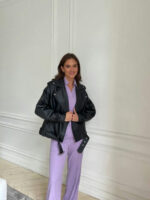 Фора экокожа прокатанная куртка