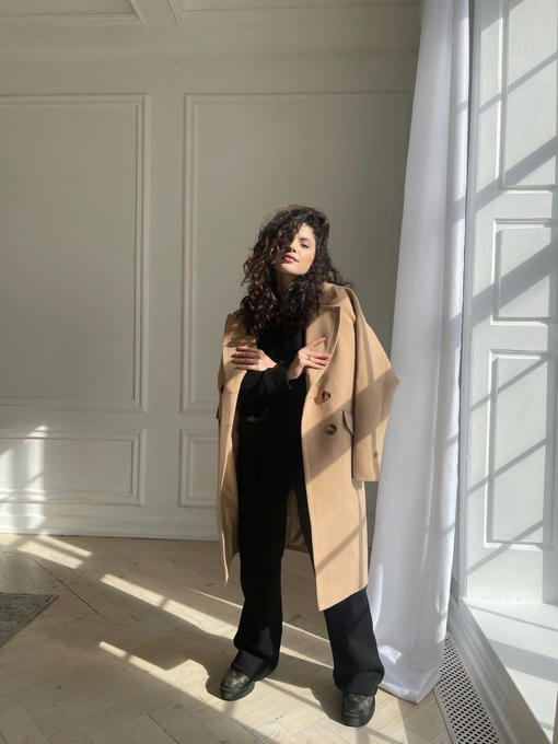 Мемфис классик кашемир турецкий пальто — изображение 4