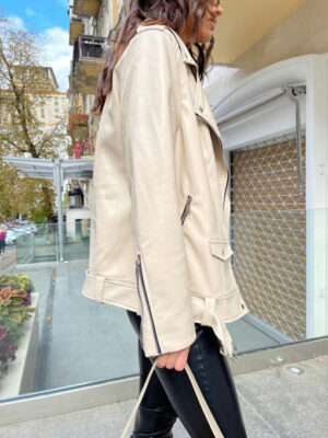 Босс экокожа прокатанная куртка